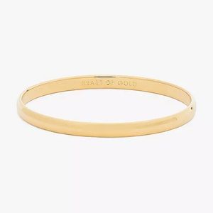 Kate Spade Heart Of Gold Idiom Bangle